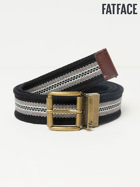 FatFace Reversible Webbing Belt (AB8234) | ‏113‏₪