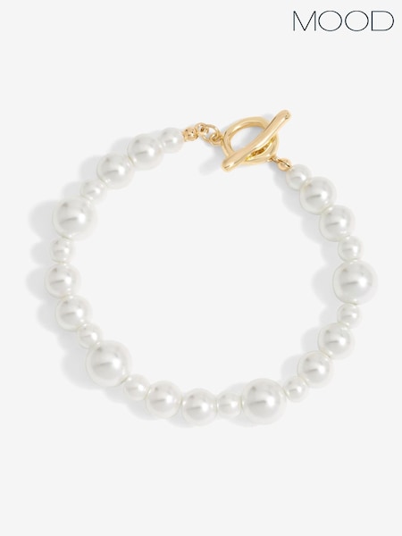 Mood Gold Tone Strand Bracelet (AB8284) | €17.50