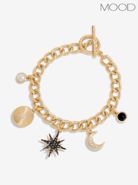 Mood Crystal Celestial Charm Chain Bracelet (AB8286) | ‏49 د.إ.‏