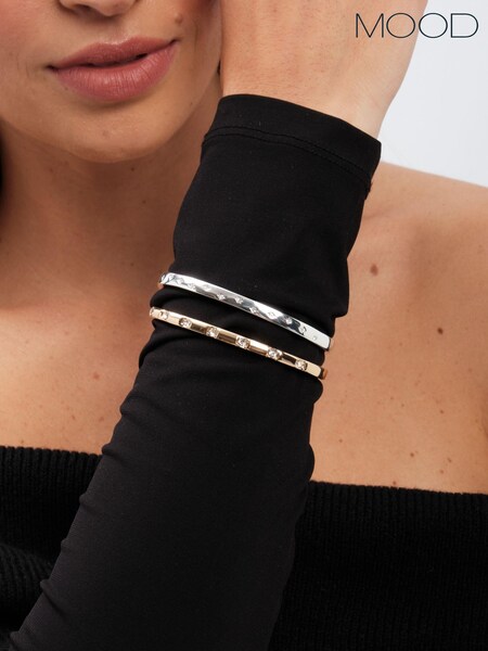 Mood Crystal Star Cuff Bracelet (AB8301) | ‏49 د.إ.‏