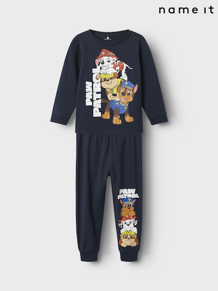 Name It Blue Paw Patrol Long Sleeve Pyjamas Set (AB8387) | ₪131