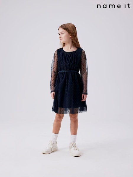 Name It Long Sleeve Dress (AB8404) | 164 LEI