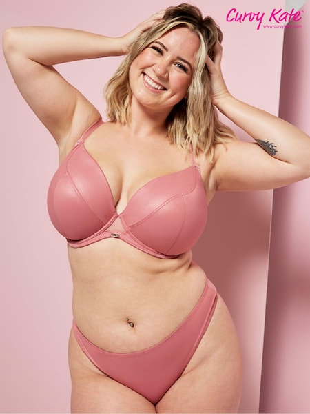 Curvy Kate Pink Lush Full Plunge Bra (AB8438) | ₪171
