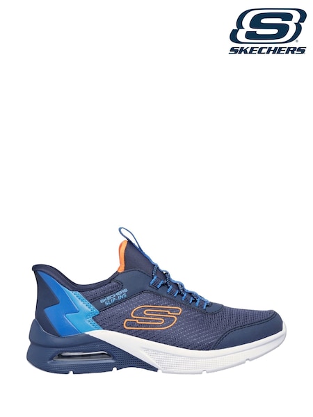 Skechers Blue Microspec Max Brisk Stripe Trainers (AB8764) | R$ 485