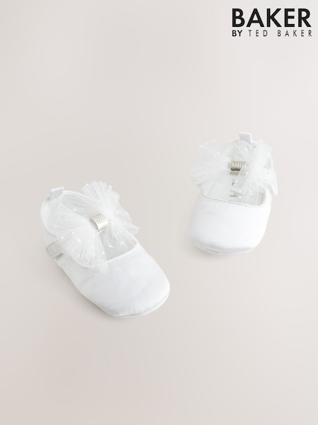 Baker by Ted Baker Baby Girls Padders Shoes With Bow (AB8863) | €27