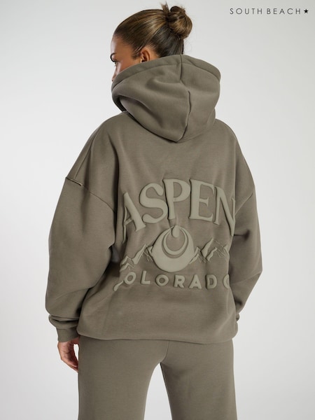 Vihreä - South Beach ylimitoitettu Aspen Huppari (AB8893) | €91