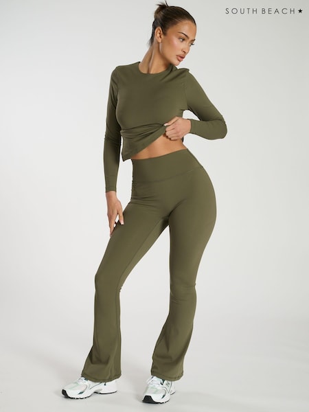 South Beach Flared High Waist Leggings (AB8898) | ‏108 ر.س.‏