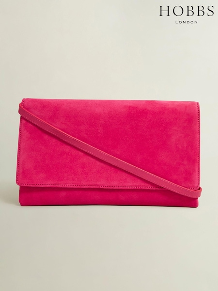 Hobbs Pink Renata Clutch (AB9127) | ₪498