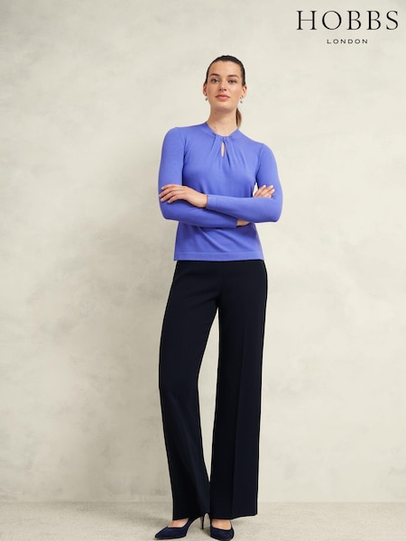 Hobbs Blue Effie Jumper (AB9158) | €87