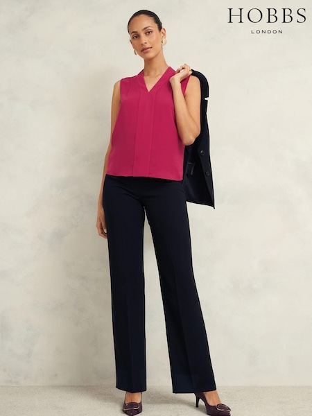Hobbs Pink Shelley Blouse (AB9185) | €115