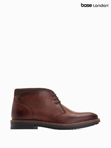 Brun - Base London Bartlett Lace Up Chukka Boots (AB9227) | kr1 580