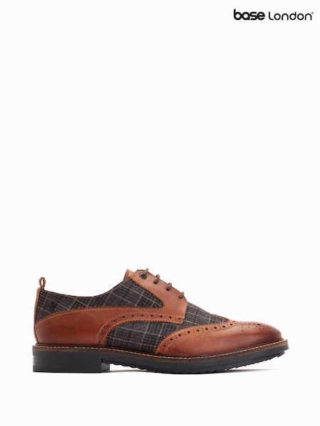 Пэтчворк - Base London Nashville Lace Up Brogue Shoes (AB9229) | €108
