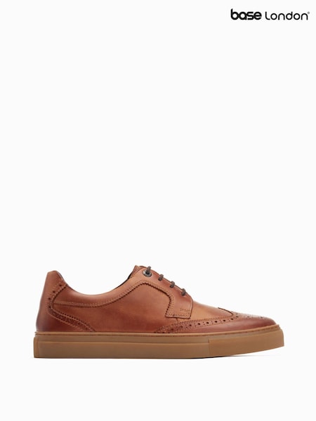 Base London Keller Lace Up Brogue Shoes (AB9240) | €100