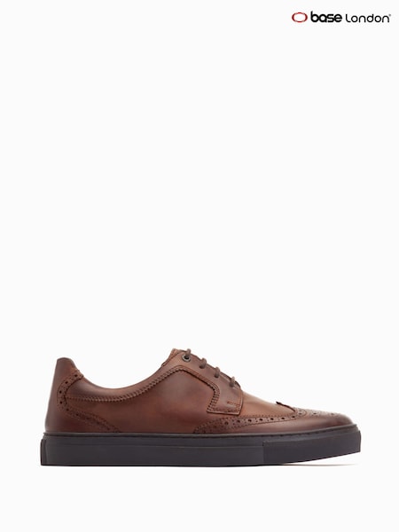 Base London Keller Lace Up Brogue Shoes (AB9276) | $150