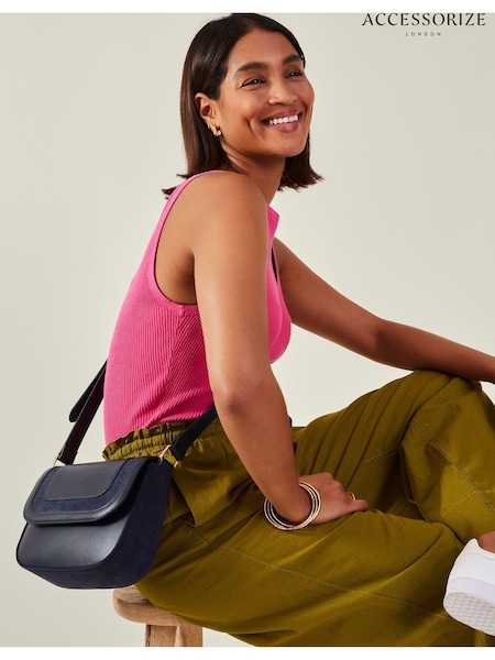 Accessorize Suedette Flap Cross-Body Bag (AB9365) | € 22