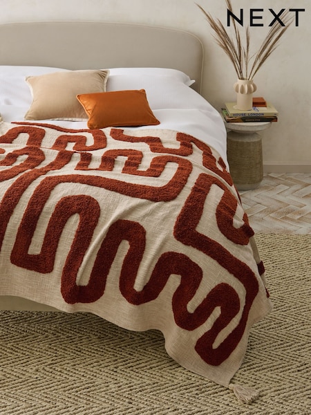 Abstract Berber Wiggle Throw (AB9423) | 240 zł
