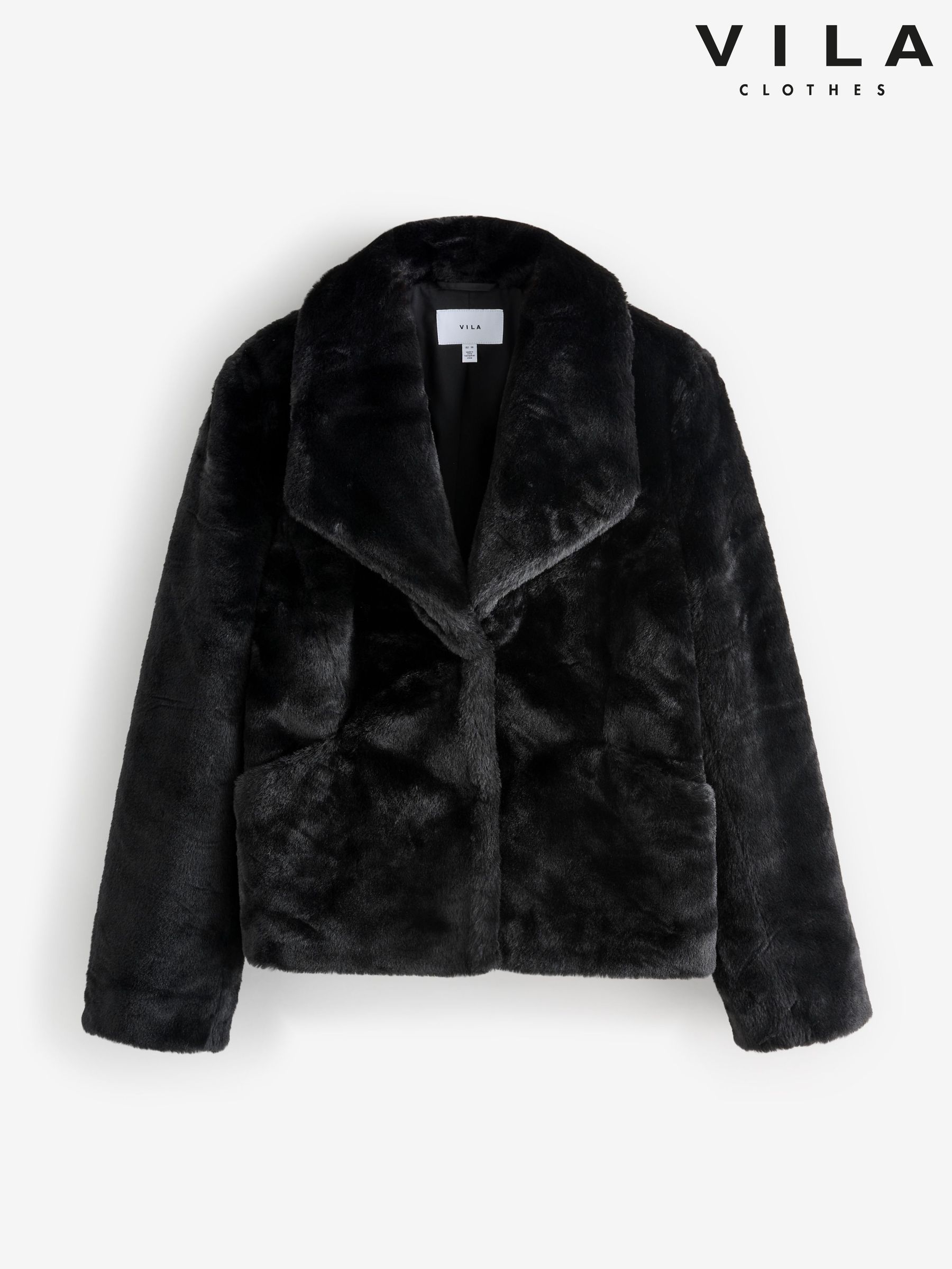 Vila faux fur coat deals