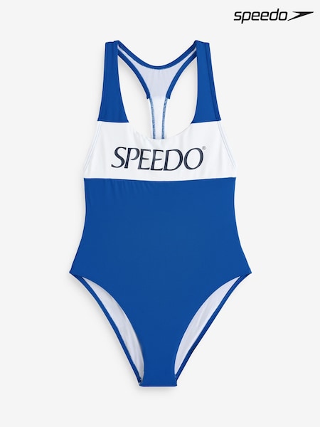 Speedo Colourblock Racerback Swimsuit (AB9474) | €48
