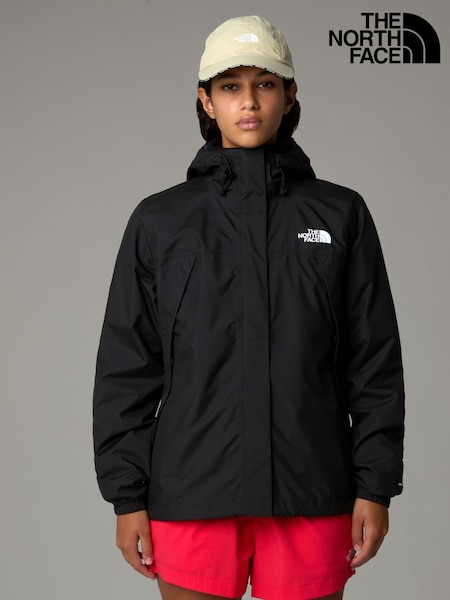 The North Face Black/chrome Womens Antora Waterproof Jacket (AB9478) | €157