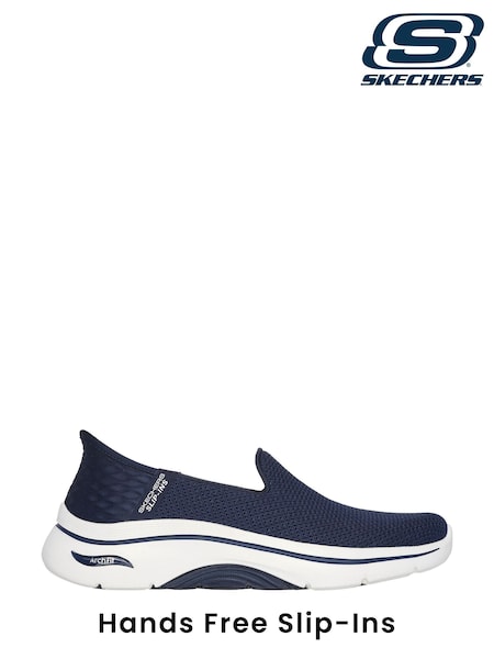 Skechers Blue Go Walk Arch Fit 2.0 Slip In Trainers (AB9669) | R$ 880