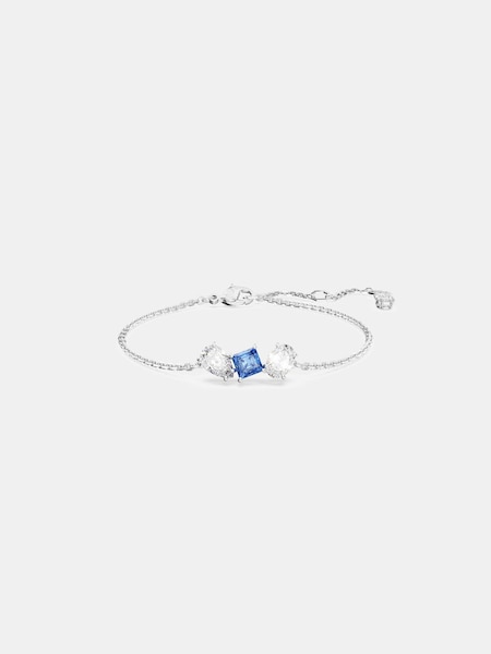 Swarovski Mixed Cut Rhodium Plated Mesmera Bracelet (AB9752) | ‏259 د.إ.‏