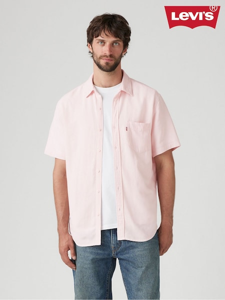 Levi's® Pink Short Sleeve Sunset Standard Shirt (AC0412) | €72