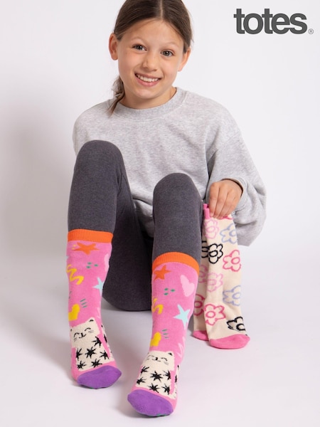 Rose - Totes Toasties Kids Original Socks (AC0444) | € 14