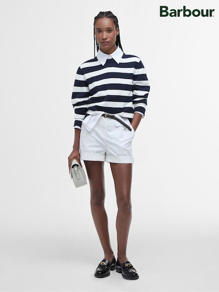 Barbour® White Chino Shorts (AC0470) | €77