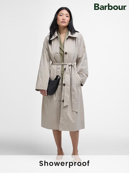 Barbour® Natural Garbo Showerproof Trench Coat (AC0485) | €344