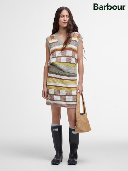 Barbour® Maddie Knitted 100% Cotton Skirt (AC0491) | ‏463‏₪