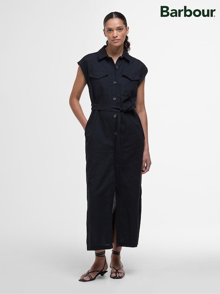 Barbour® Black Birdie Maxi Dress (AC0519) | €138