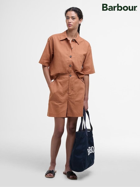 Barbour® Brown Cary Shorts (AC0529) | €120