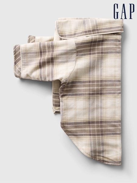 Gap Beige Matching Family Christmas Pet Pyjama Shirt (AC0817) | €13.50