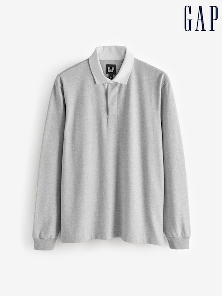 Gap Grey Rugby Polo Shirt (AC0832) | €31
