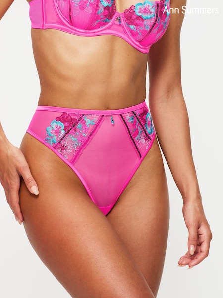 Ann Summers Shimmering Sequin Embroidered High Waist Brazilian Briefs (AC0878) | 67 LEI
