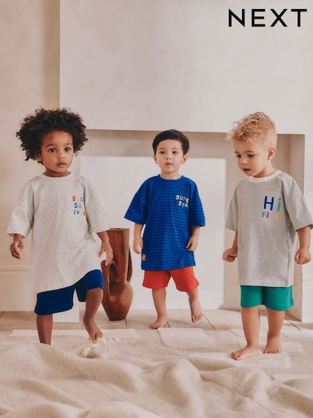 Multicolor - Short Pyjamas 3 Pack (9mths-10yrs) (AC0921) | 30 € - 39 €