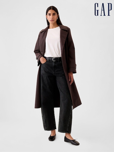Gap Black High Waisted Barrel Jeans (AC0970) | €71