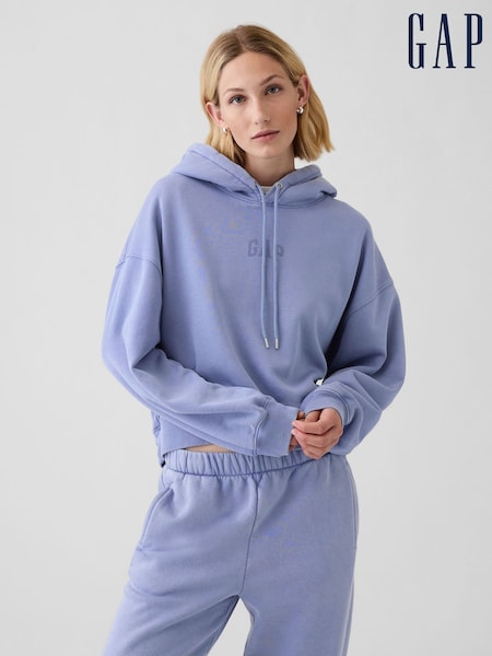 Gap Blue Vintage Logo Soft Hoodie (AC0974) | €25