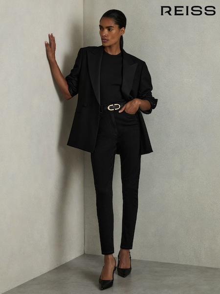 Reiss Black Hattie Petite Skinny Jeans (AC0992) | €140