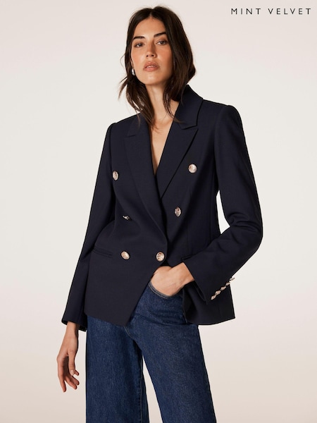 Mint Velvet Double Breasted Blazer (AC1033) | €219