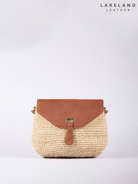 Lakeland Leather Nola Straw Cross Body Bag (AC1208) | 46 €