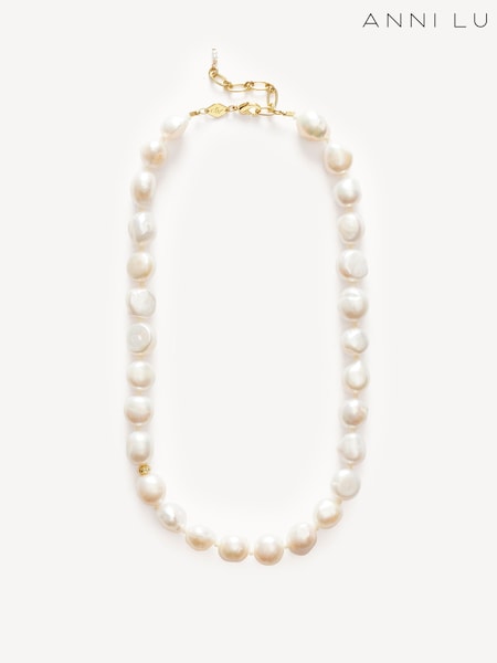Anni Lu White Stellar Pearly Necklace (AC1236) | AED1,398