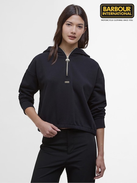 Barbour® International Priya Halfzip Hoodie (AC1322) | ₪503
