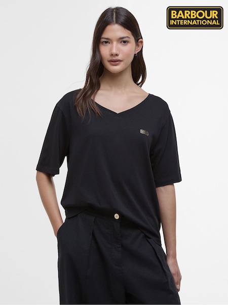 Barbour® International Riley Black T-Shirt (AC1340) | €37