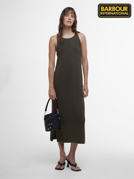 Barbour® International 100% Cotton Dakota Knitted Midi Dress (AC1355) | €138