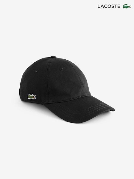 Черный - Lacoste Twill 100% Cotton Cap (AC1559) | €66