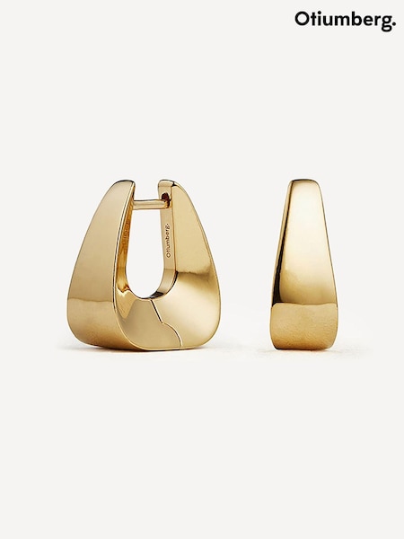 Otiumberg Gold Vermeil Delta Hoops (AC1684) | € 304