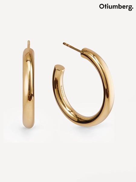 Otiumberg Gold Vermeil Chunky Hoops (AC1689) | € 172