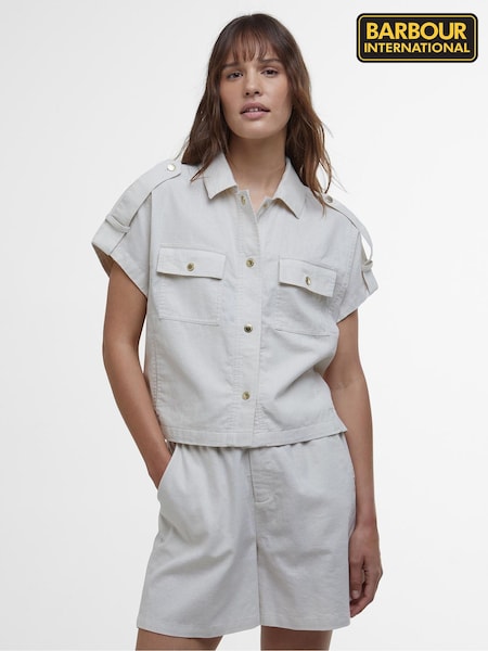 Barbour® International White Priya Shirt (AC1867) | €128