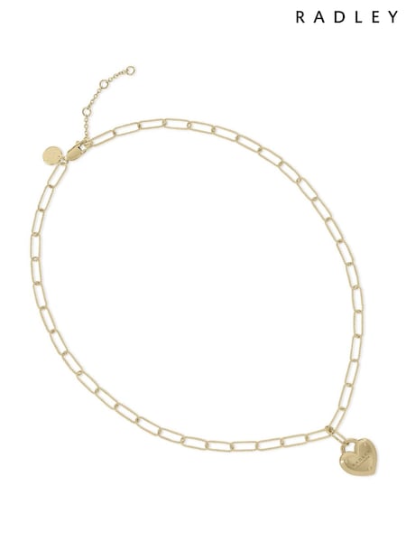 Radley 18ct Gold Plated Heart Padlock Necklace (AC1961) | €44